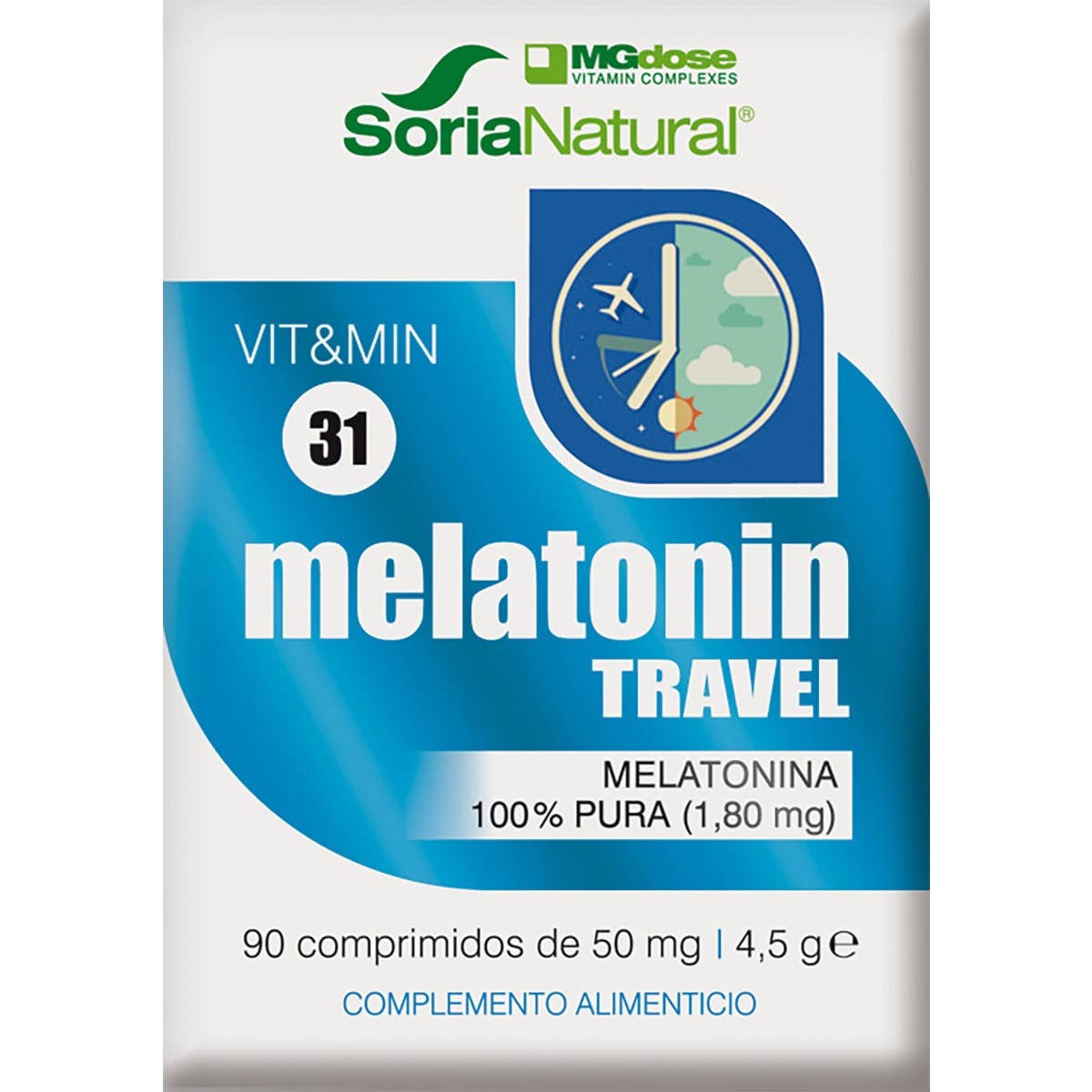 mgDose Melatonin Travel 50mg 90comp | Natural Doctor
