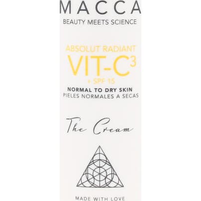 Macca Absolut Radiant Vit-C3 Cream SPF15 Normal Dry Skin 50ml