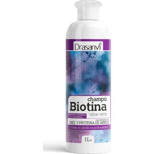 Drasanvi Champu Biotina Aloe Vera Cabellos Teñidos 1 L