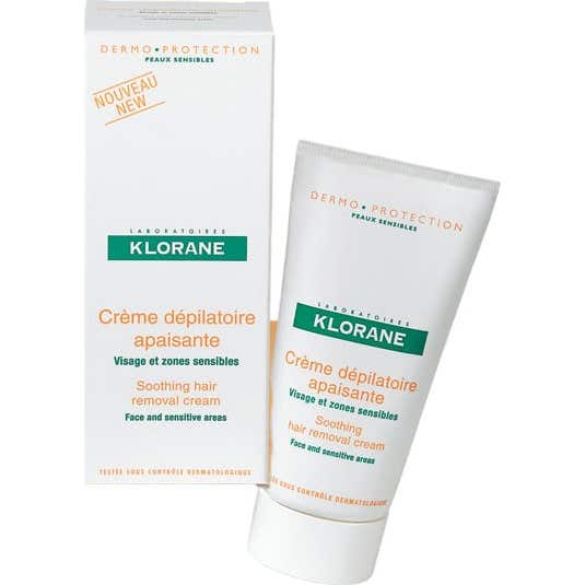 Klorane Crema Depiladora Calmante Con Almendra Dulce 75ml
