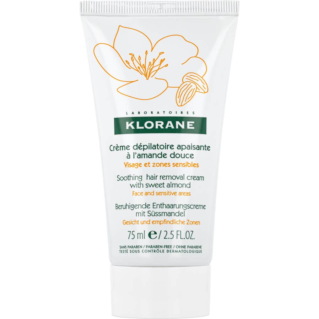 Klorane Crema Depiladora Calmante Con Almendra Dulce 75ml