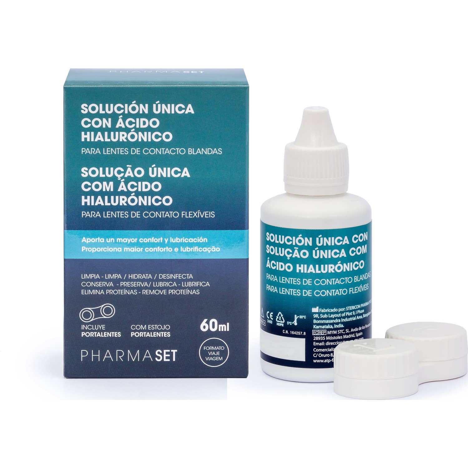 Pharmaset Solucion Unica Lentes Blandas60ml
