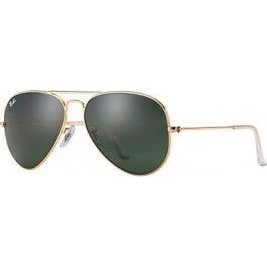 Ray-Ban Aviator Classic Green Classic G-15 55mm lente