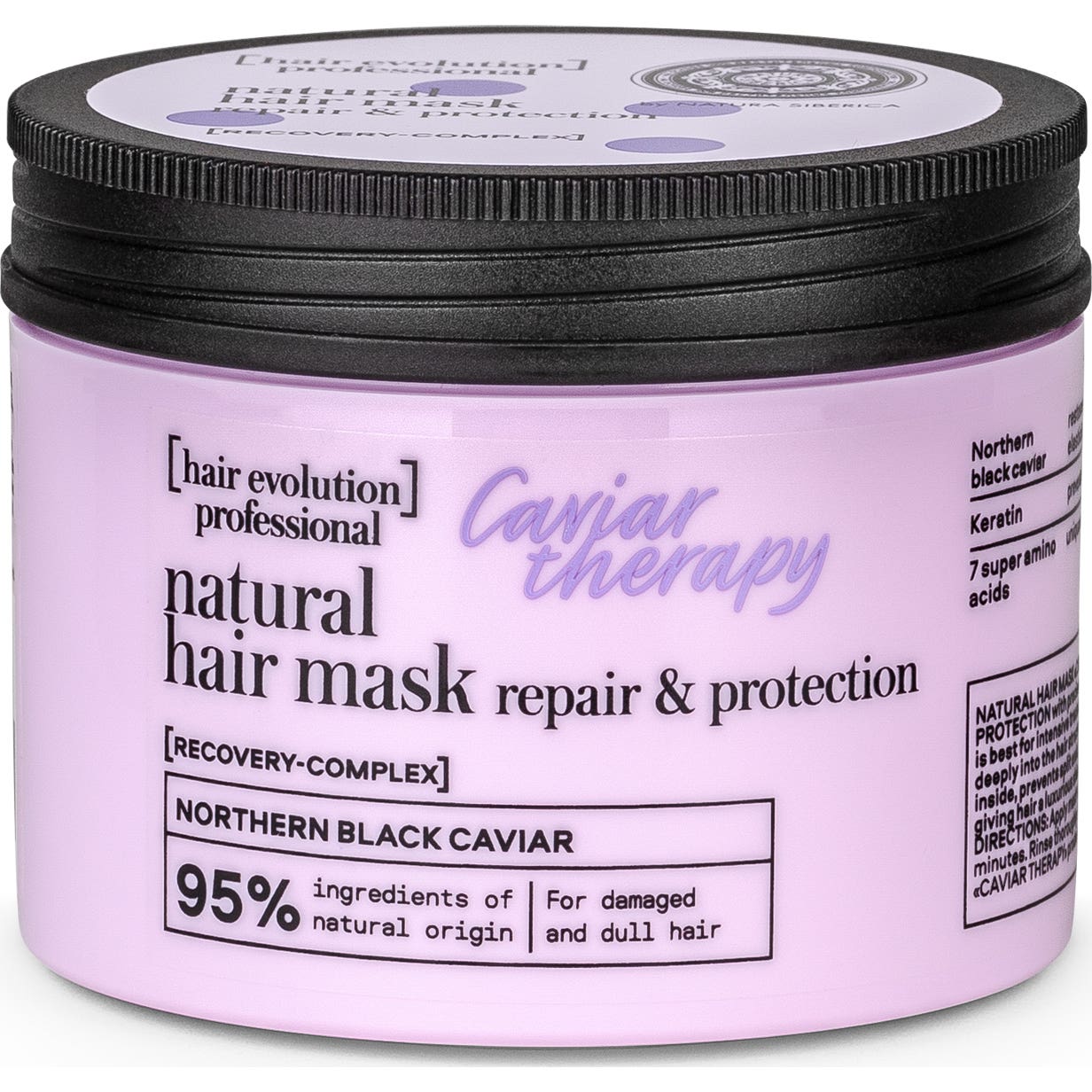 Natura Siberica Terapia de Caviar Mascarilla Capilar Natural 150ml