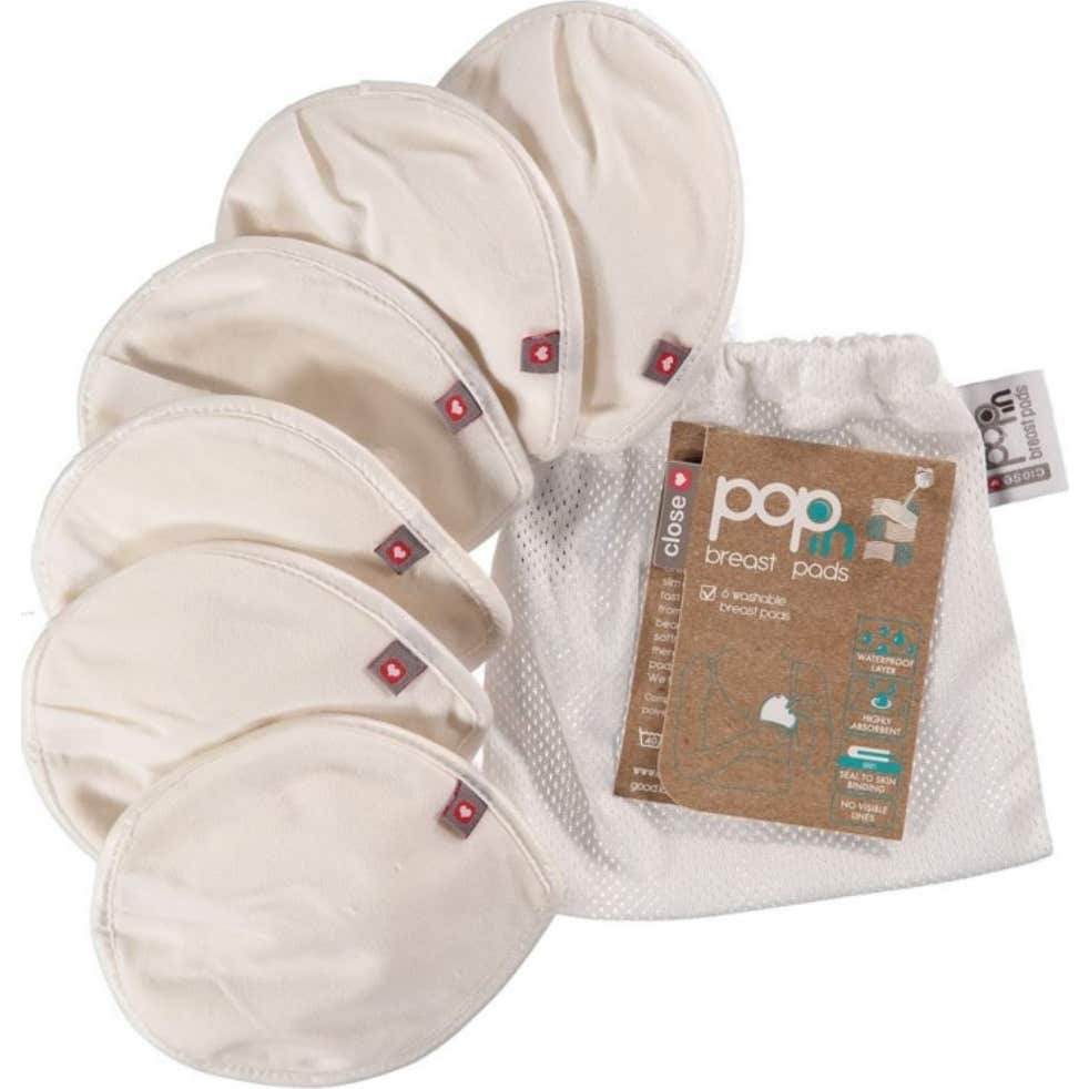 Close Pop-In Discos de Lactancia Reutilizables 6uds
