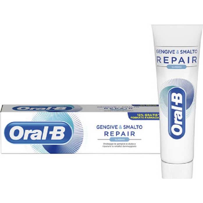 Pasta de Dientes Oral B Gomas y Esmalte Classic Repair - 85 ml