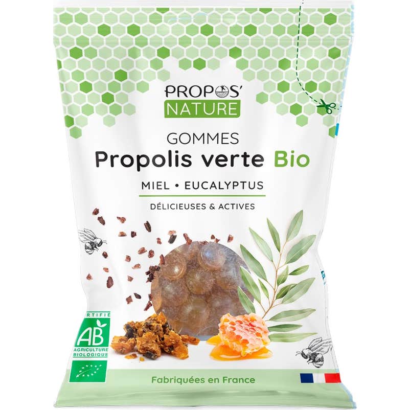 'Propos''Nature Gominolas Bio Própolis Verde Miel y Eucaslipto 45 g'