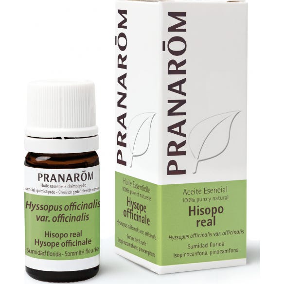 Pranarôm Aceite Esencial De Hisopo Real 5Ml