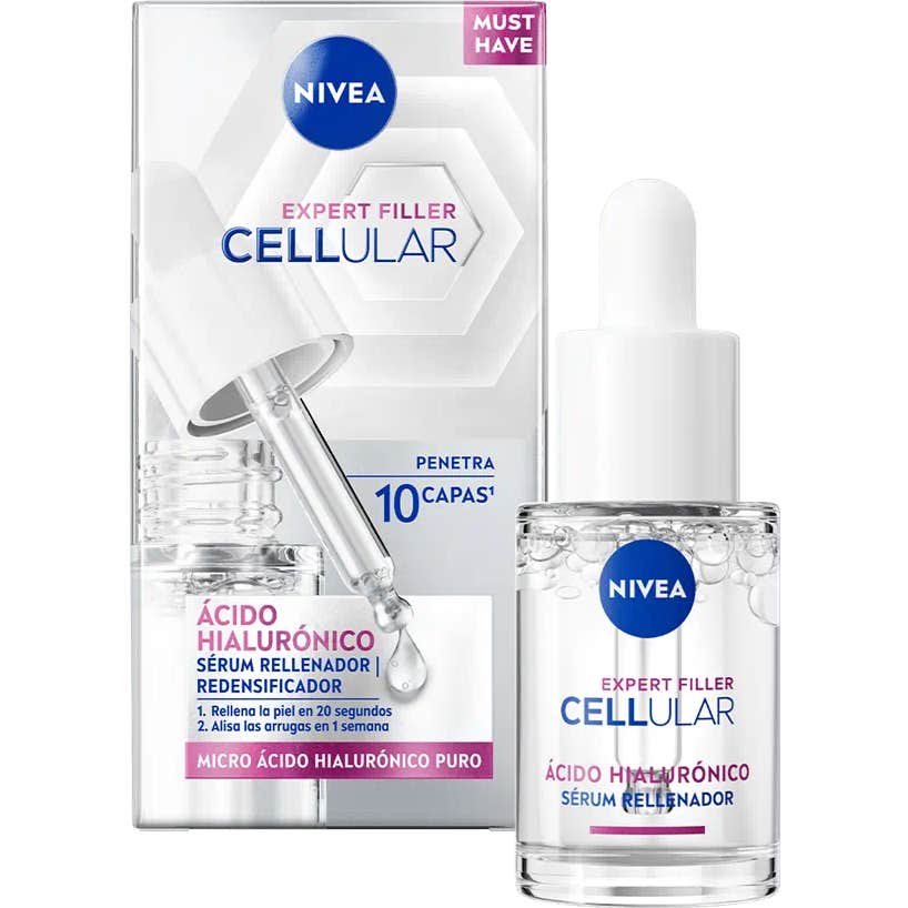 Nivea Expert Filler Cellular Ácido Hialurónico Sérum Rellenador 15ml