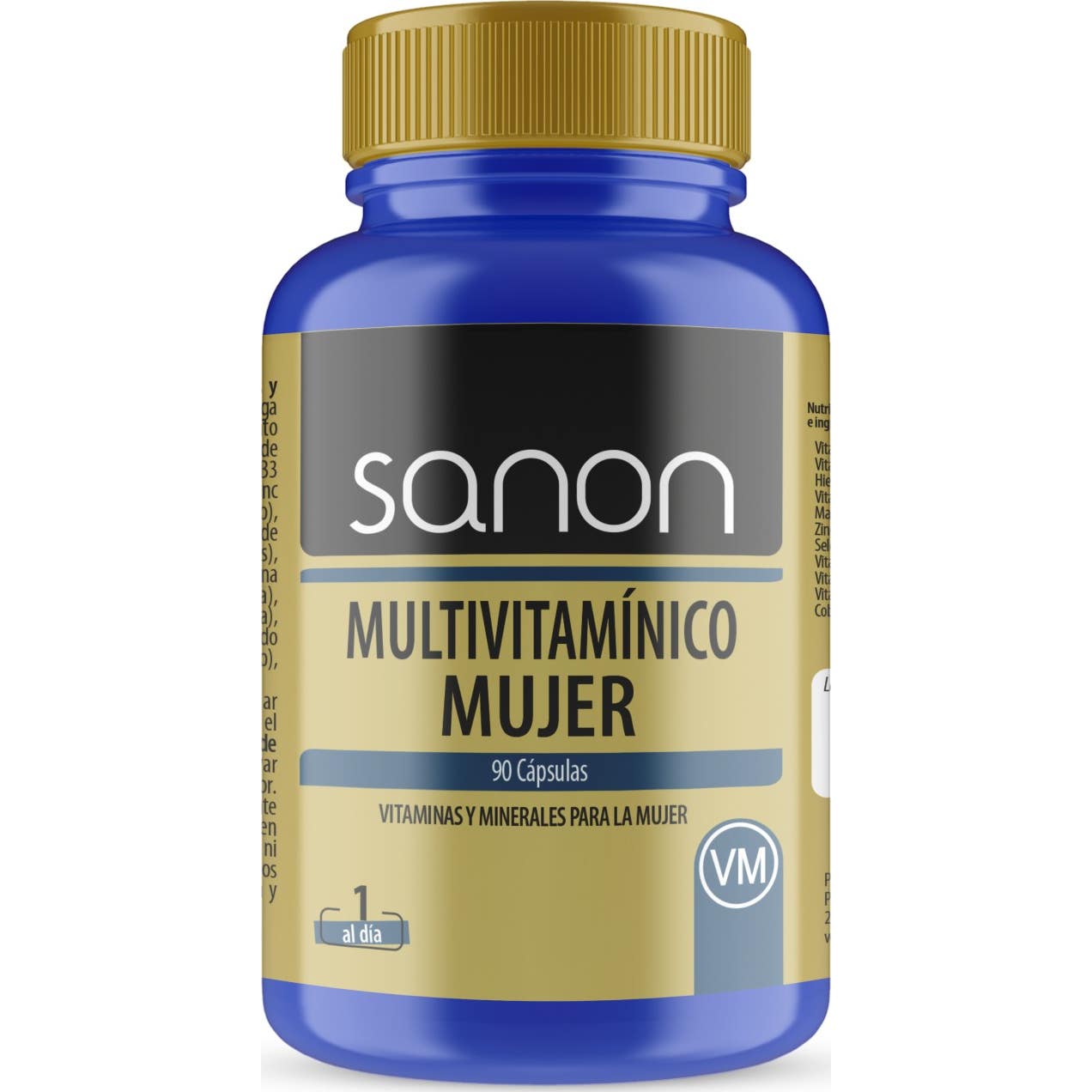Sanon Multivitamínico Mujer 90caps