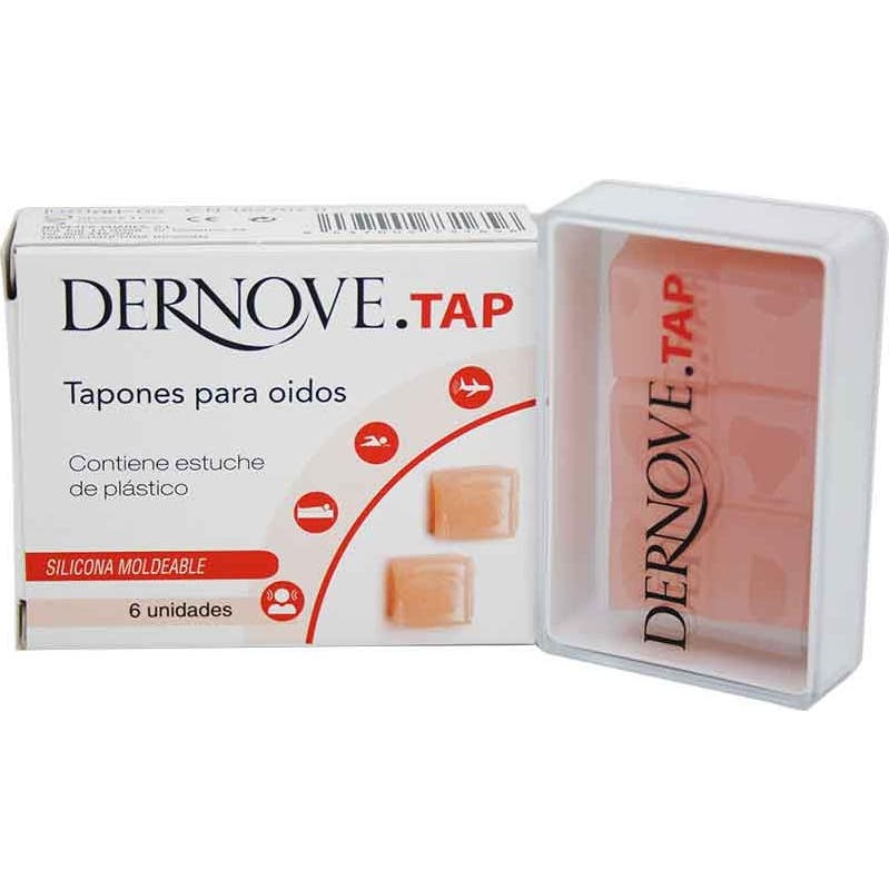 Dernove Tapones Oidos Silicona Tap Moldeable 6 U