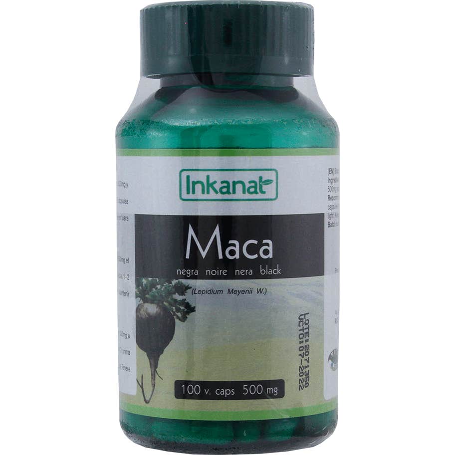 Inkanat Maca Negra Bio 100caps