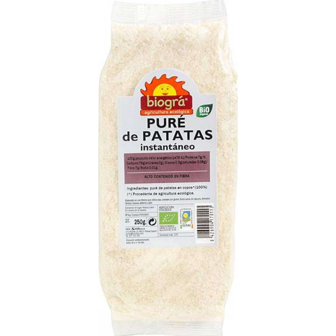 Biográ Puré Patatas Instantáneo Bio 250g
