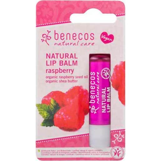 Benecos Bálsamo Labial Vegano Frambuesa 48 g
