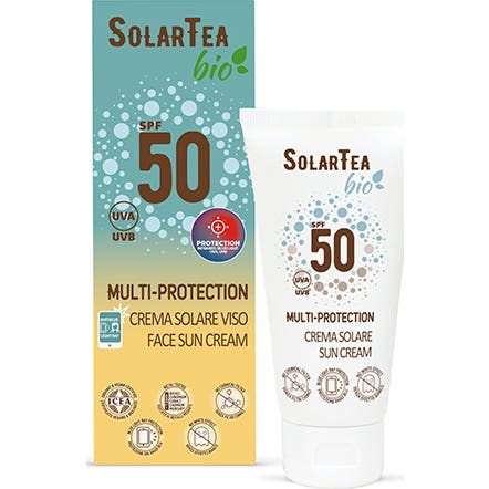 SolarTea Bio Crema Solar Facial Multiprotección SPF50 50 ml