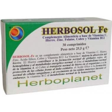 Herboplanet Herbosol Hierro 30 Caps