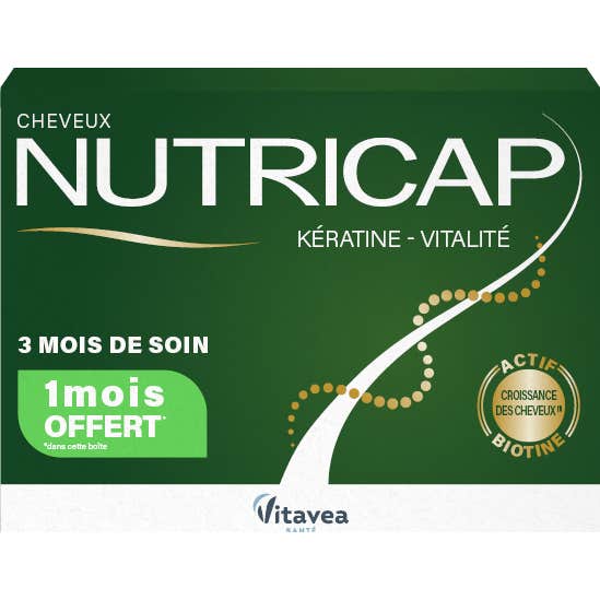 Nutricant Nutricap Kratine Vitalit 90 Cápsulas