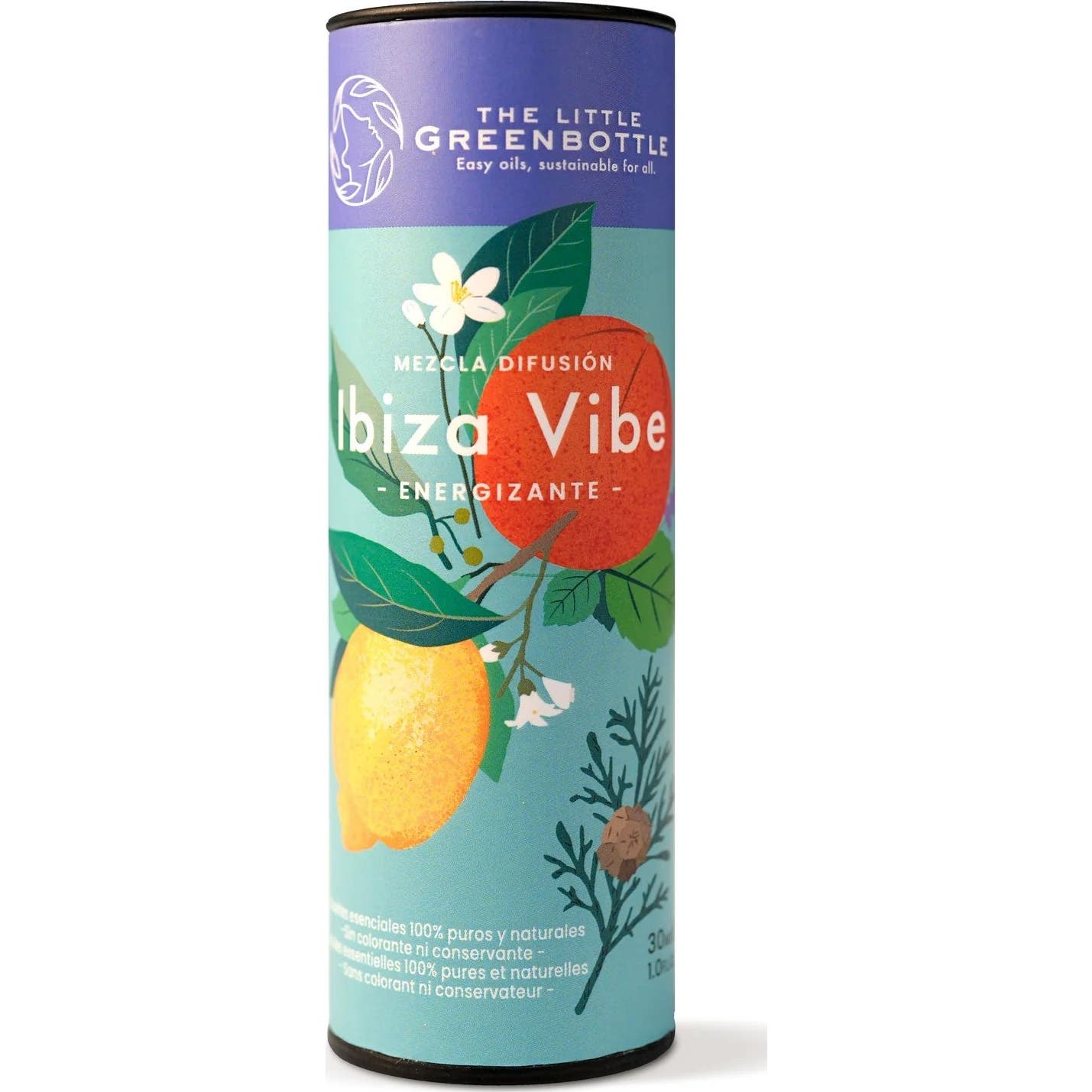The Little Green Bottle Ibiza Vibe Mix Difusión Energizante 30ml
