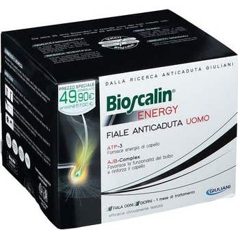 Bioscalin Energy Anticaida Hombre 10 uds