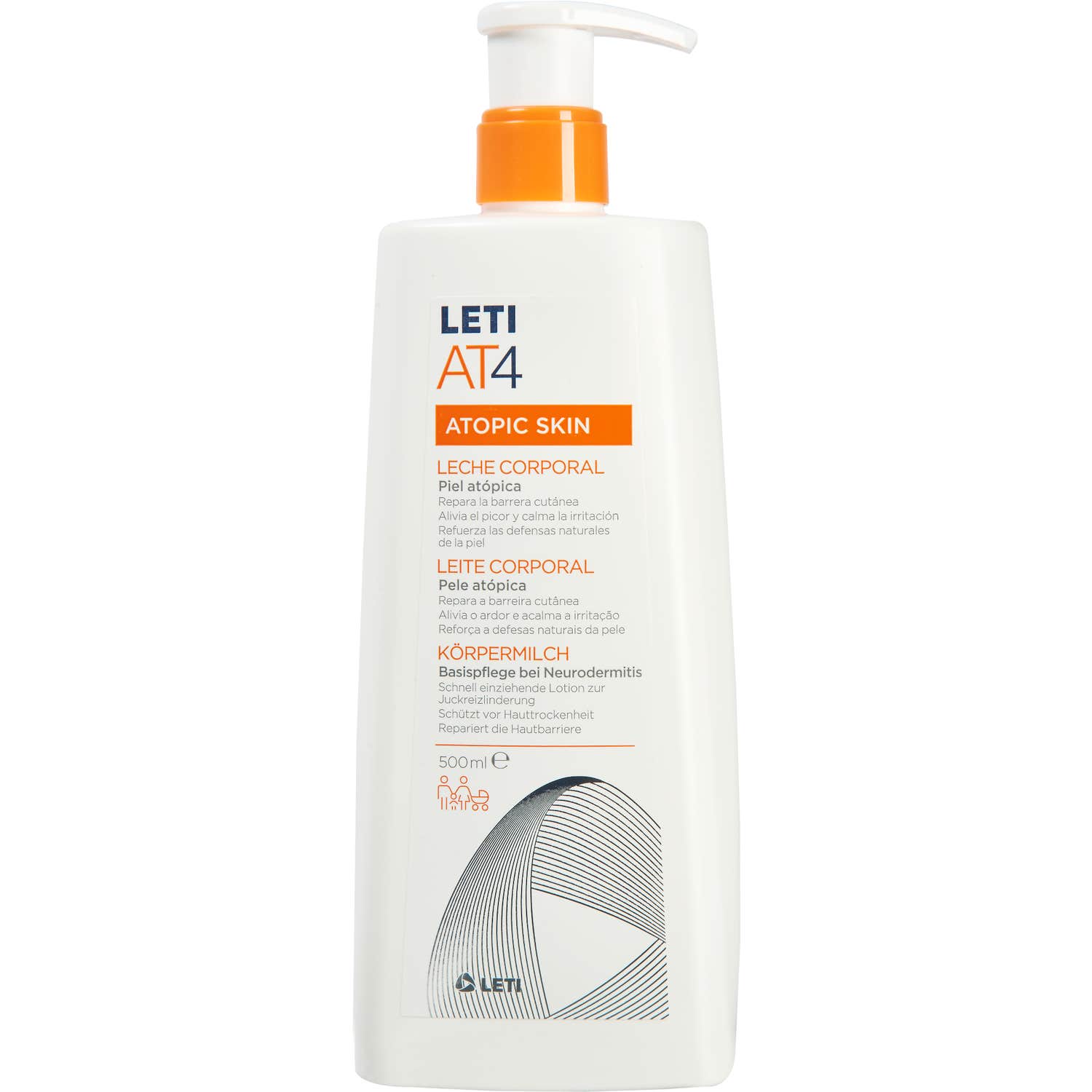 LetiAT4 Leche Corporal 500ml