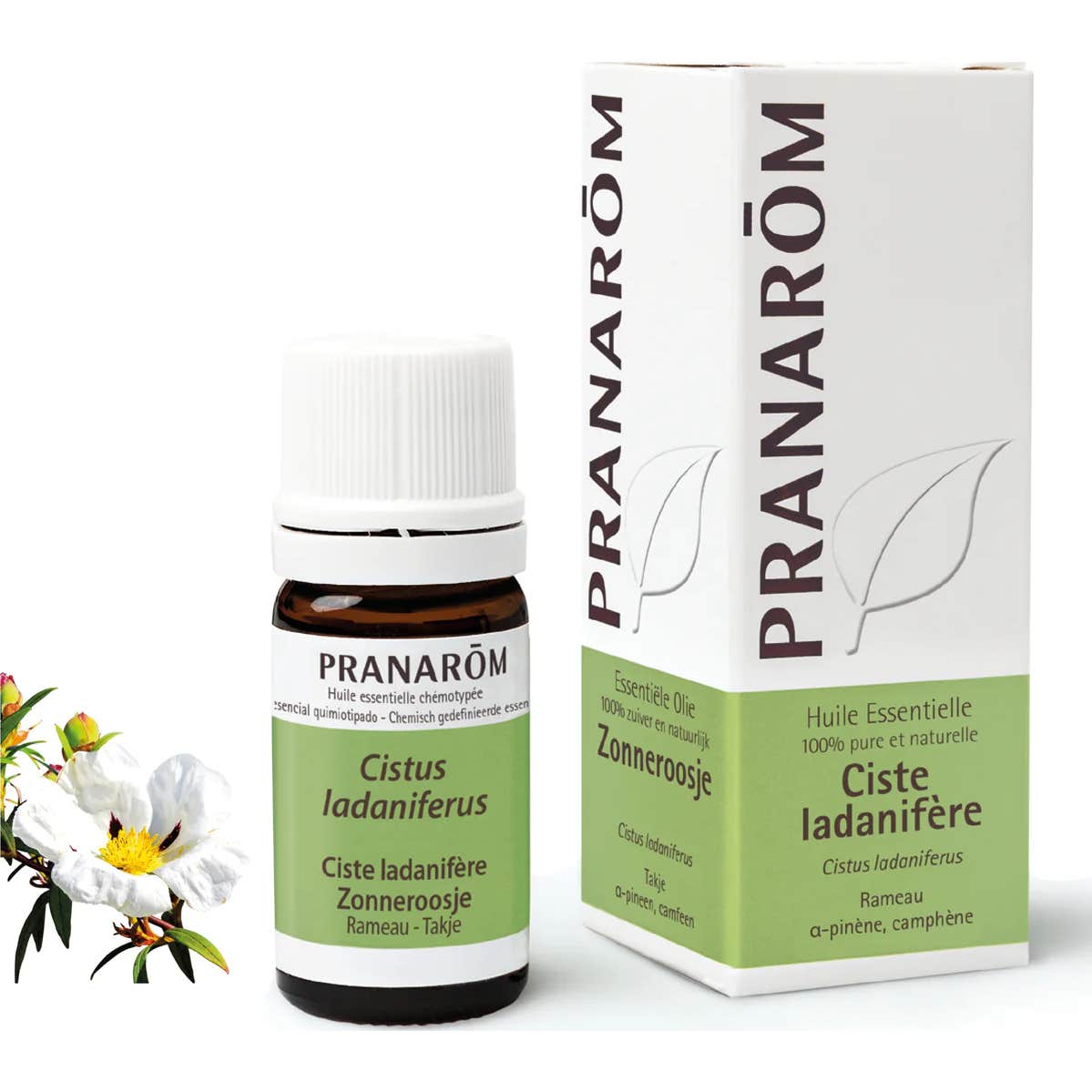 Pranarôm Aceite Esencial de Jara cv Córcega 5 ml