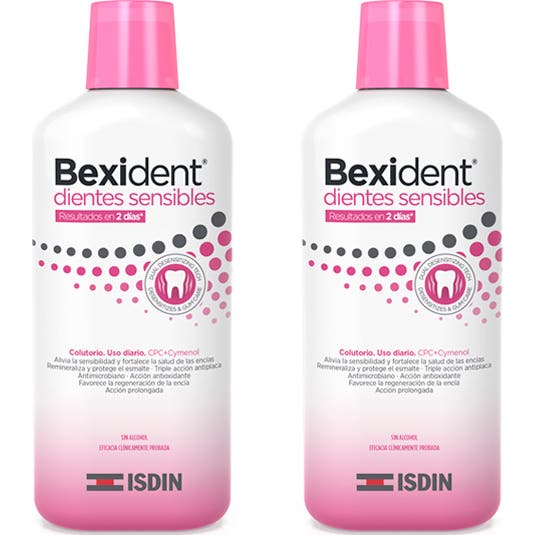 ISDIN Bexident Pack Colutorio Dientes Sensibles 2x500ml