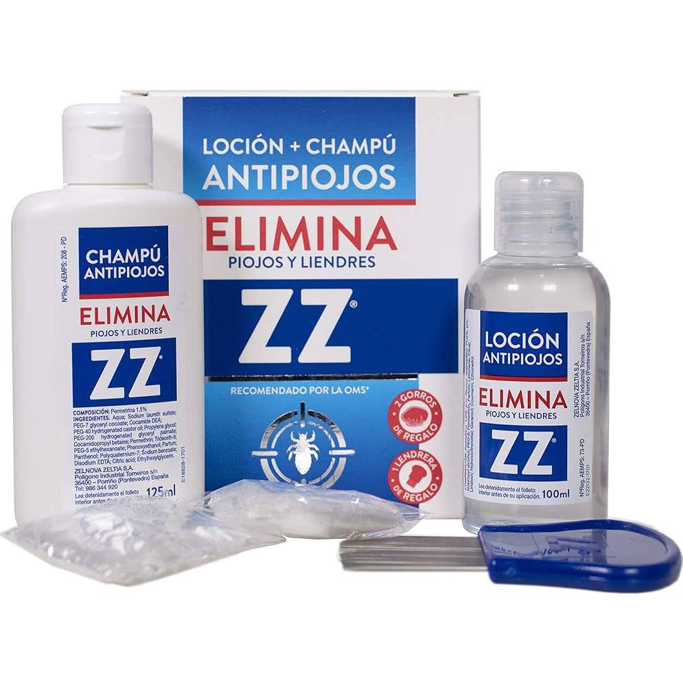 ZZ Loción+Champú Antipiojo 100+125ml