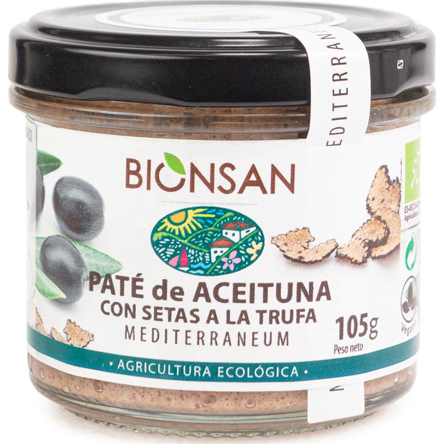 Bionsan Paté Aceitunas Setas Trufa Bio 105g