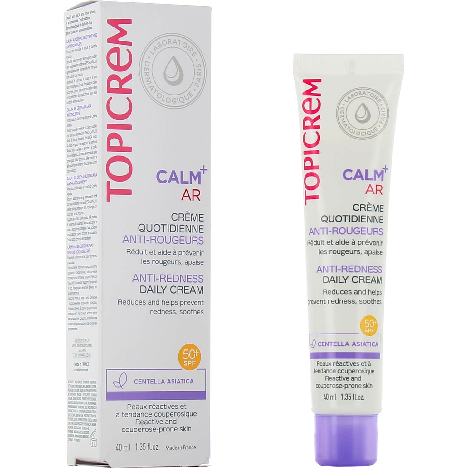 Topicrem Calm+ Crema Antirojeces Diaria 40ml