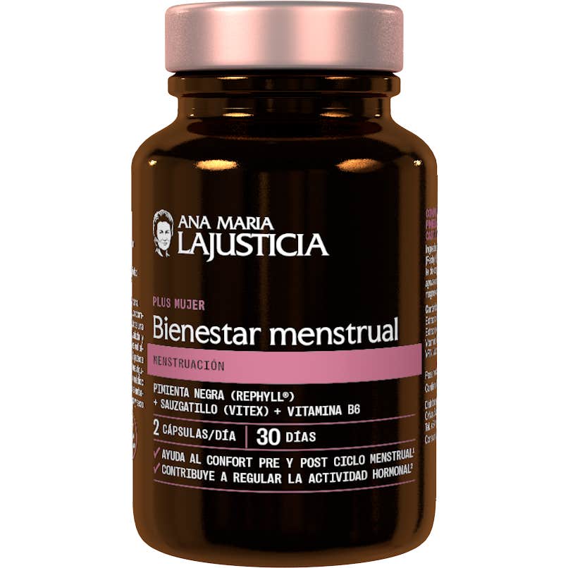 Ana Maria Lajusticia Bienestar Menstrual 60 Cápsulas