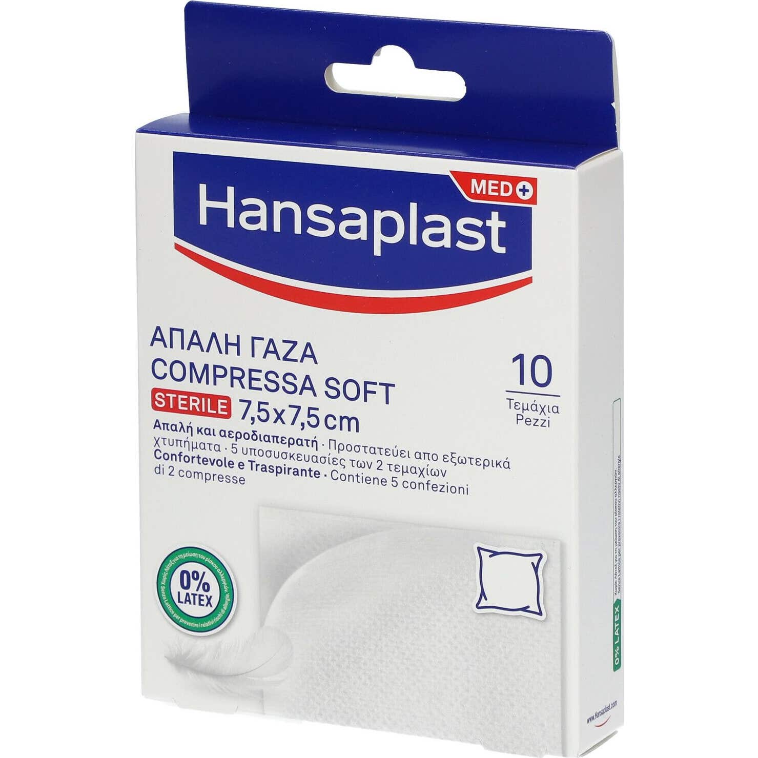 Hansaplast Compresa Soft Estéril 10uds