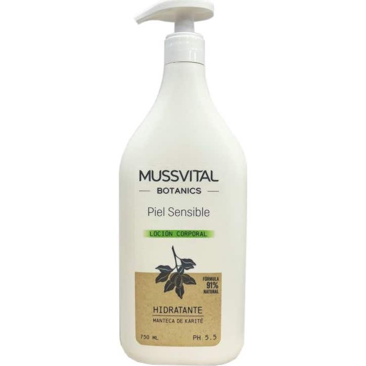 Mussvital Essentials Botanics Gel Baño Piel Sensible 750 Ml