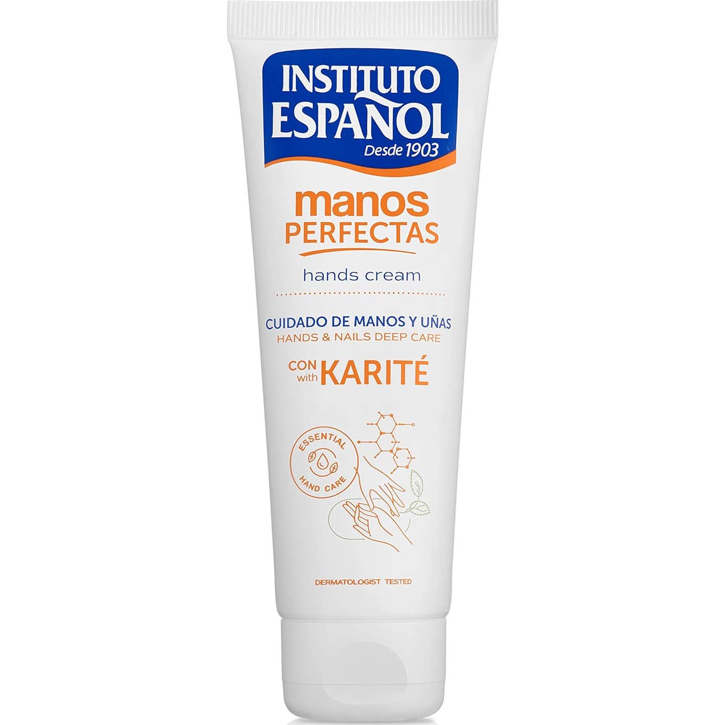 Instituto Español Manos Perfectas Cuidado de Manos y Uñas con Karité 75 ml