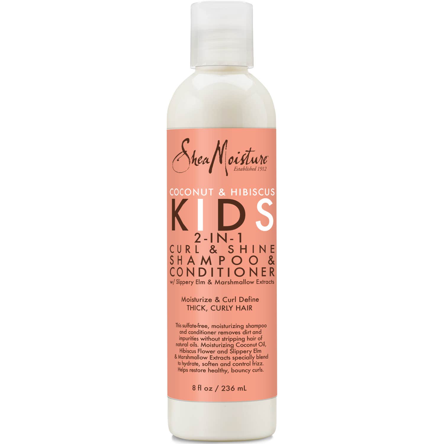 Shea Moisture Kids 2 in 1 Curl & Shine Shampoo & Conditioner 236ml