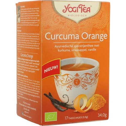 Té Yogi Naranja Cúrcuma 34 g