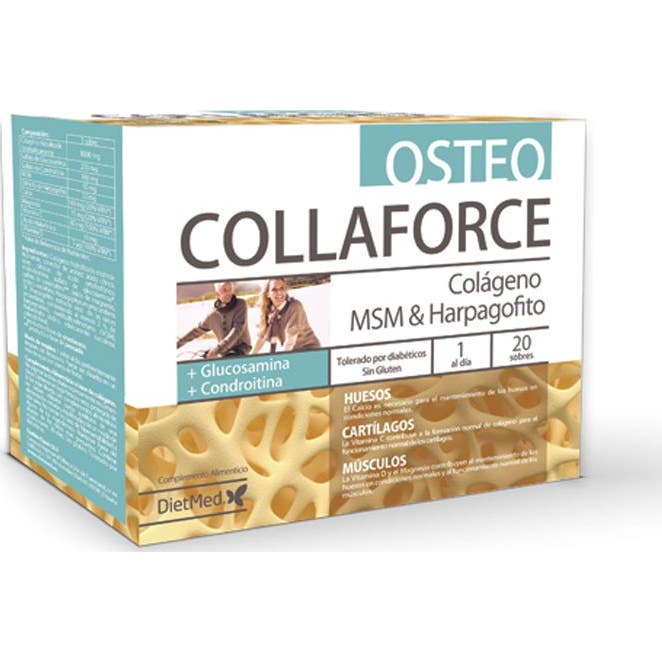 DietMed Osteo Collaforce Colágeno 20uds
