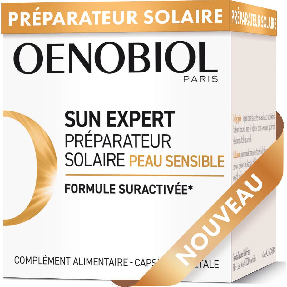 Oenobiol Sun Expert Protector Celular Pieles Sensibles 30 caps