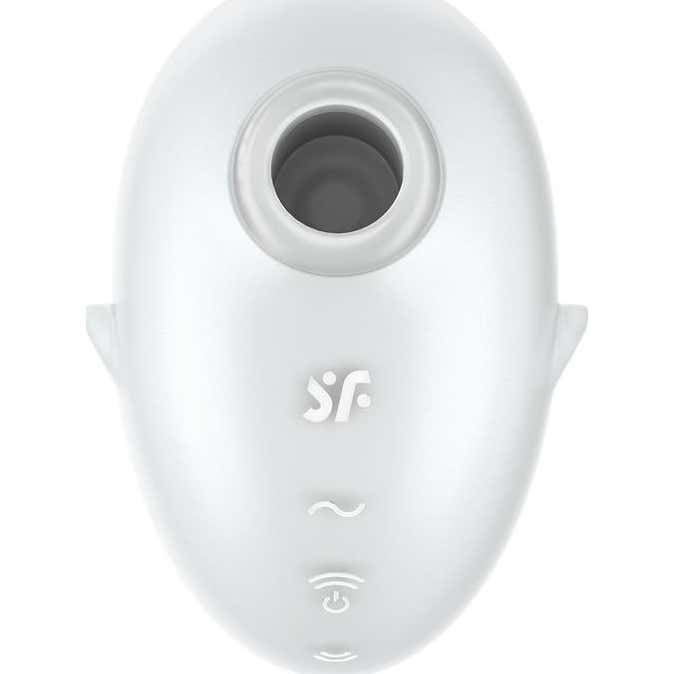 Satisfyer Cutie Ghost Vibrador Lay-On Blanco 1 ud