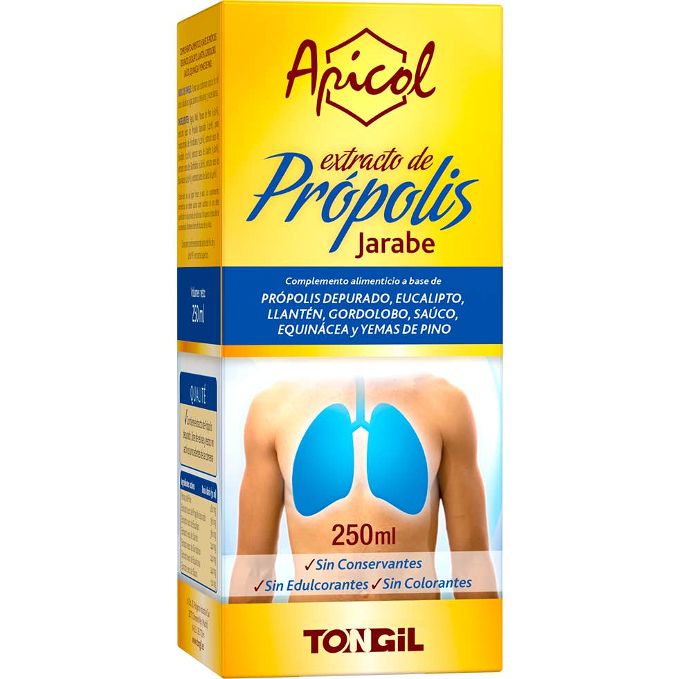 Tongil Apicol Jarabe Extracto de Própolis 250ml