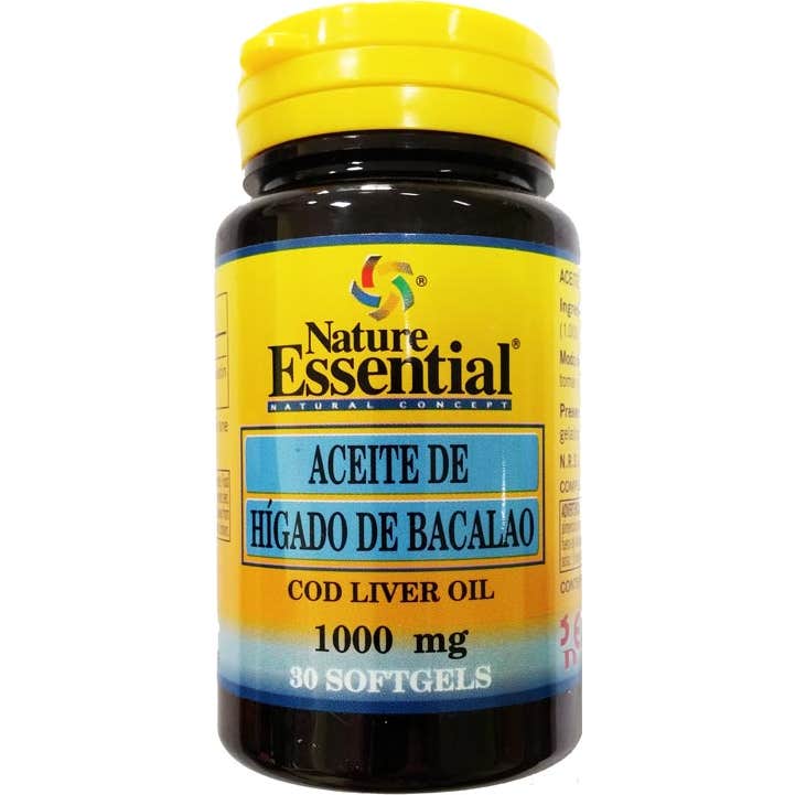 Nature Essential Aceite Higado Bacalao 410mg 50 Perlas