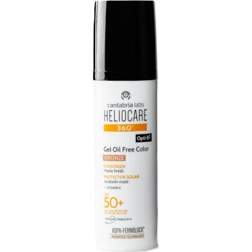 Heliocare 360° Gel Oil Free Color SPF50+ Bronze 50ml