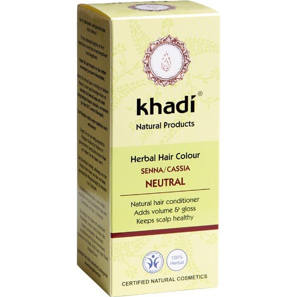 Khadi Henna Cassia Neutra 100% Pura 100g