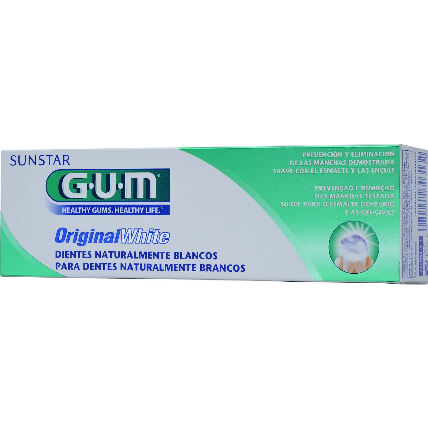 GUM Original White Pasta de dientes 75ml