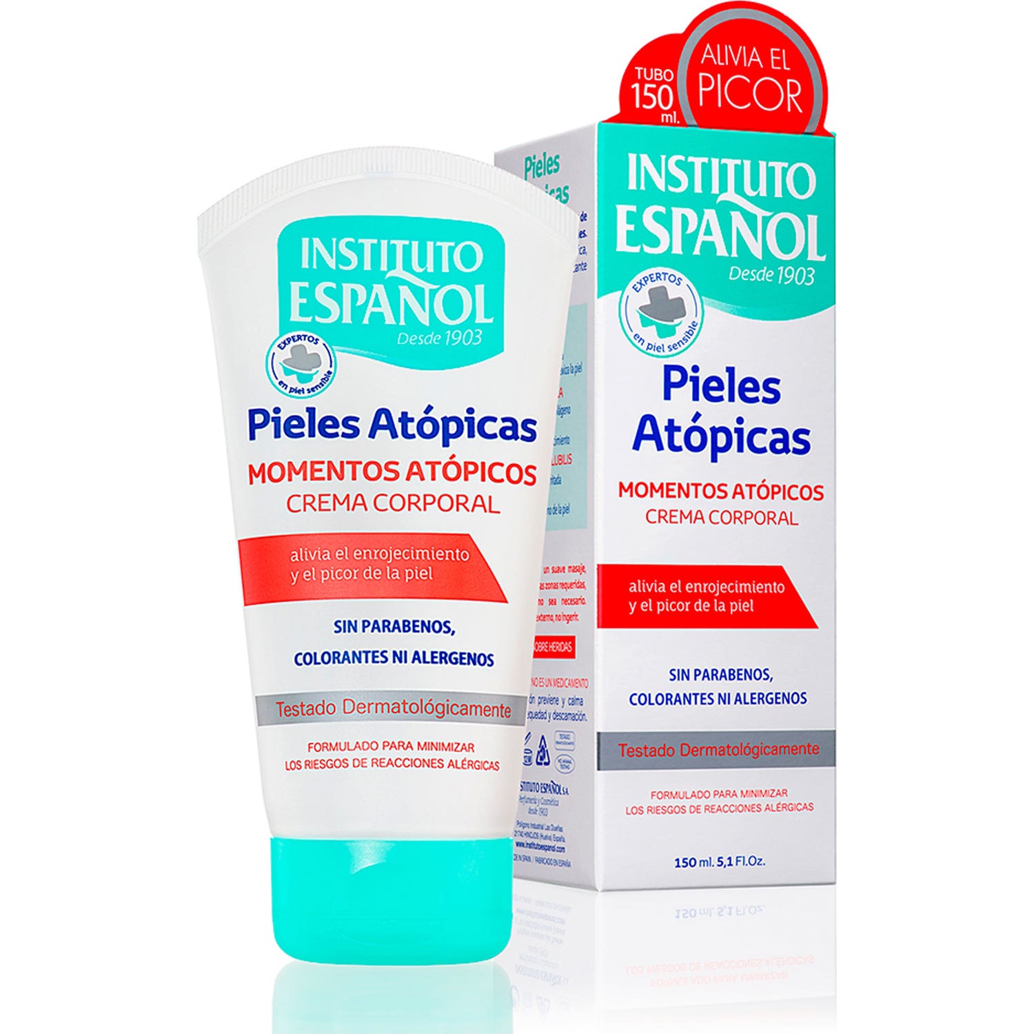 Instituto Espanhol Pieles Atopicas Eczema Creme Corporal 150ml