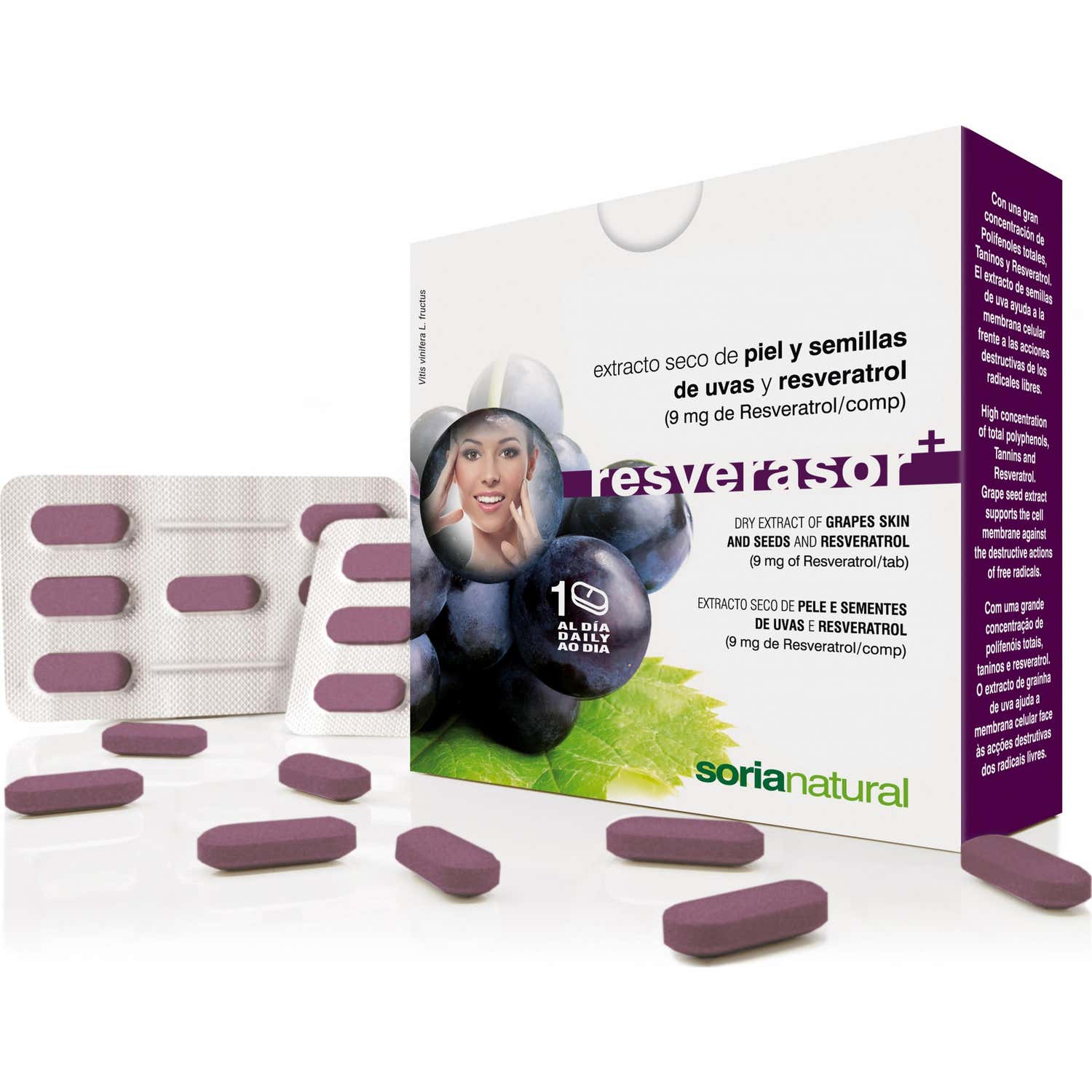Soria Natural Negras Resverasor Plus 28Comp