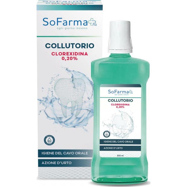 Sofarmapiù Colutorio con Clorhexidina 0,20 300ml