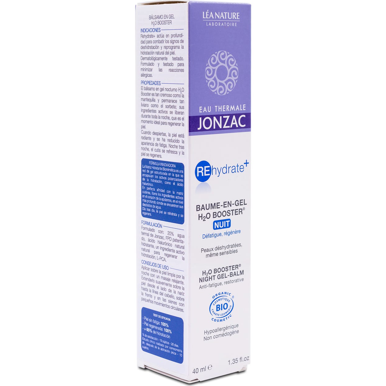 Jonzac REhydrate+ H2O Booster Gel Bálsamo de Noche 40ml