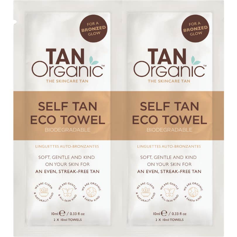 TanOrganic Toallita Autobronceadora 2uds