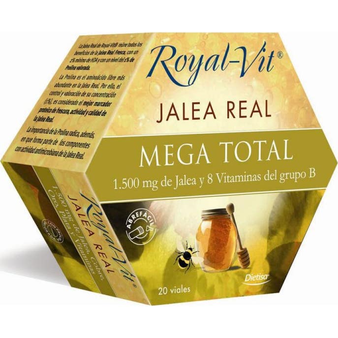 Dietisa Jalea Real Royalvit Mega-Total 20 Viales