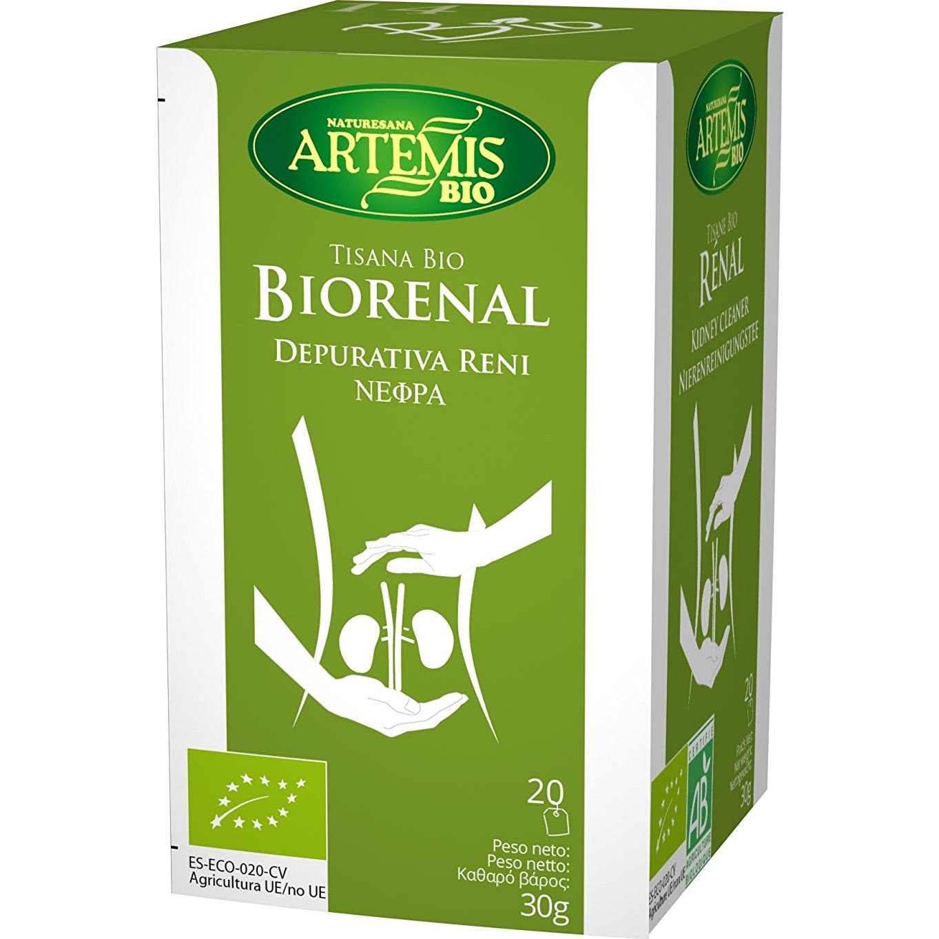 Artemis Tisana Biorenal-T bio 20 Bolsitas